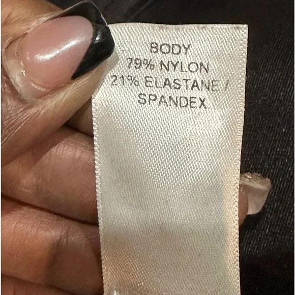 Miraclesuit Shape Away Black Strapless Extra Firm Control Bodybriefer Sz 36C - Picture 9 of 10